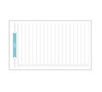 MAGICLULU 40 Sheets A6 Size 6-hole Paper Refills with Smooth Surface and Easy Insertion for Writing and Office Use, Lined Planner Notebook Journal Inserts