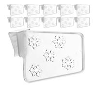 MAGICLULU 40pcs Fridge Drawer Divider Refrigerator Bin Divider Portable Easy Installation Plastic Expandable Drawer Separator for Kitchen Pantry Storage Organizer