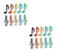 MAGICLULU 40pcs Music Book Clip Music Holder Piano Book Holder Note Paper Clips for Reading Stationery for Paper Class Accessories