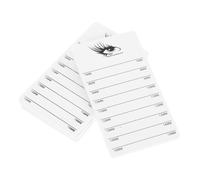 MAGICLULU 4pcs Acrylic Lash Pallet Display Boards with Camellia Design Easy-clean Eyelash Extension Holders for Beauty Salons and Home Use Smooth Surface Lash Extension Tools
