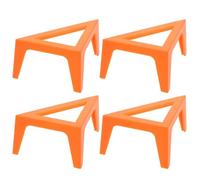 MAGICLULU 4pcs Adjustable Abs Painting Board Stand Stable Support, Sturdy Tripod Canvas Holder for Indoor Painting, Art Stand for Artists and Fluid Pouring