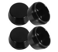 MAGICLULU 4pcs Aluminum Alloy Wheel Hub Center Caps for Cars Impact-resistant Rim Covers Lightweight Protective Auto Wheel Accessories Easy Installation for Daily Driving Maintenance