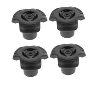 MAGICLULU 4pcs Anti-Skid Rubber Crutch Stick Leg Covers with Metal Inserts 16mm Inner Diameter, Crutch Feet Protector Pads for Mobility Aids, Suitable for Hiking and Daily Use
