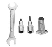MAGICLULU 4pcs Ball Joint Separator Set Versatile Shock Absorber Expander Kit for Mechanics Precision Lower Ball Joint Removal Tool with Suspension Strut Socket for Automotive Repair