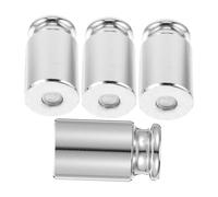 MAGICLULU 4pcs Calibration Weights for Digital Scales High Precision Weights for Laboratory and Physics Teaching Portable and Balance Calibration Set