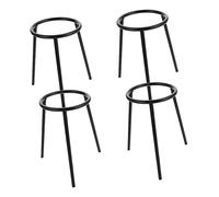 MAGICLULU 4pcs Chemistry Experiment Tripod Stand Adjustable Alcohol Lamp Support Stand for Lab Use Sturdy Laboratory Heating Holder