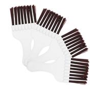 MAGICLULU 4pcs Coil Cleaning Brushes for Air Conditioner Refrigerator HVAC Systems Soft Detail Brushes with White Handles for Condenser Maintenance and Use
