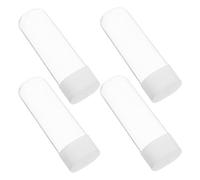 MAGICLULU 4pcs Electric Toothbrush Head Storage Case Travel Portable Tooth Brush Head Holder Lightweight Ps Pp Organizer for Outdoor Adventures