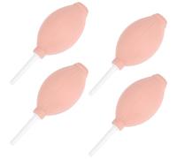 MAGICLULU 4pcs Eyelash Dryer for Lash Extensions Air Blower Pink Plastic Rubber Dry Eyelash Glue Remove Fumes from Eye Area for Grafting