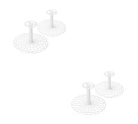 MAGICLULU 4pcs Glass Fermentation Jar Weight Wide Mouth for Pickle Jar Press Reusable Plastic Presser for Pickling Vegetables Practical Fermentation Tool for Home Canning