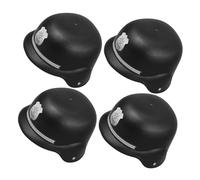 MAGICLULU 4pcs Hats Lightweight Plastic Helmet with Badge for Halloween Party Fancy Dress Role Play Boosting Social Skills and Teamwork