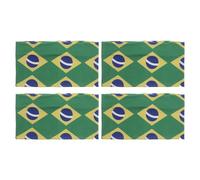 MAGICLULU 4pcs Headbands for Men Womens Wide Hairbands with Patriotic Soccer Design Elastic Polyester Material Versatile Usage Portable Green Hair Accessories for Sports and Intense Games