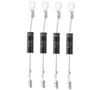MAGICLULU 4pcs High Voltage Unidirectional Microwave Oven Diodes Replacement Kitchen Microwave Parts Kits Diode
