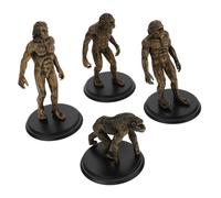 MAGICLULU 4pcs Human Evolution Figurines Detailed Simulation of Primitive People for Education and Collection Plastic Models for Parties and Teaching