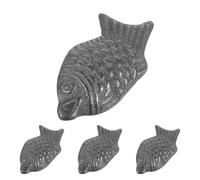 MAGICLULU 4pcs Iron Fish Cooking Tool to Food & Drinks - Supplement to Reduce Iron Deficiency Risks for Vegans Athletes Pregnant Women