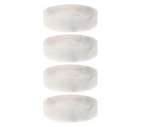 MAGICLULU 4pcs Jade Heat Resistant Moxibustion Pads, Protective Insulation Mat for Traditional Moxibustion Therapy, Home Acupuncture Heat Base for Relief and Massage