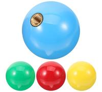 MAGICLULU 4Pcs Joystick Handle Top Ball Replacement for Game Controller Sticks Solid Arcade Game Stick Head Balls in Red Yellow Blue Green Accessories