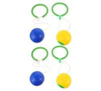 MAGICLULU 4pcs Jumping Ankle Ball: Outdoor Sports Ankle Jump Ball Toy - Rotational Single Foot Jumping Swing Rope Leg Hop For Playground And Group Activities