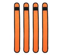 MAGICLULU 4pcs LED Horse Leg Bands Reflective Straps High Brightness LED Lightweight Cloth Night Riding Safety Gear for Equestrian Outdoor Activities