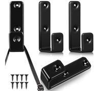 MAGICLULU 4pcs Library Ladder Hardware Hooks Bed Hooks 25mm Iron Convenient and Safe Versatile Hanging Storage for Bunk Bed Organization