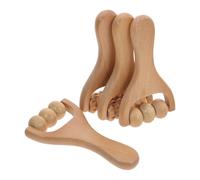 MAGICLULU 4pcs Massage Roller Tool for Self Massaging for Thigh Leg Recovery Neck Pressure Point Relief