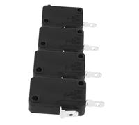 MAGICLULU 4pcs Micro Switch Normally Open Replacement Door Switch for Microwave Oven High Temperature Appliance Repairing Part