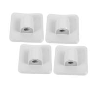 MAGICLULU 4pcs Motor Mount Bracket for Kayak Inner PVC Plastic Fishing Boat Fastener Clips Weather-resistant Motor Holder for Inflatable Canoe Rubber Boats