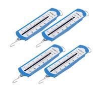 MAGICLULU 4pcs Multi-range Spring Scales for Teaching Use with Easy to Read Scale and Accurate Force Measurement, Plastic and Iron Construction for Physics Experiment Demonstrations