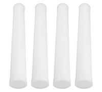 MAGICLULU 4pcs Plastic Poster Storage Tube with Caps 6x46cm Pp Material Moisture-Resistant and Dustproof Artwork Carrying Tube for Paintings and Art Documents, for Galleries and Students