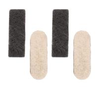 MAGICLULU 4pcs Platinum Catalyst Hand Warmer Pad Ceramic Fiber Replacement Insert Fast Heating Reliable Performance for Sports Scenes and Travel