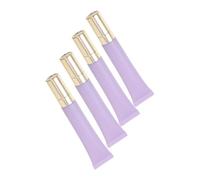 MAGICLULU 4Pcs Refillable Eye Cream Tubes with Massaging Head Portable Empty Cosmetics Dispensers for Skincare Lightweight Travel Containers for Women Lotion and Essential Oils