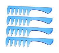 MAGICLULU 4pcs Retro Pomade Styling Wide Tooth Comb Vintage Barber Hairdressing Tool for Men's Slick Back Hairstyles Barbers Hair Comb for Slick Hairstyles