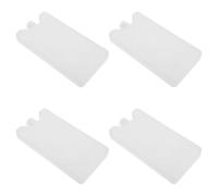 MAGICLULU 4pcs Reusable Ice Crystal Boxes for Lunch Boxes and Cooler Bags, Pe Material, Space-saving and Safe Design, for Indoor Use and Travel, Portable Air Conditioner Freezer Blocks, 200g