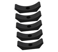 MAGICLULU 5 Pcs Compact Dumbbell Rack for Home Gym Black PP Dumbbell Holders and Storage Stands to Organize Weights and Protect Floors Easy to Use Fitness Accessories