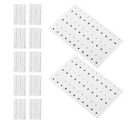MAGICLULU 50 Sheets Black Fake Mole Stickers for Women Makeup Accessories, Paper Material with Easy Removal and Reusable Features, for Festival and Rave Accessories, Natural Beauty