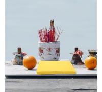 MAGICLULU 500 Pcs Traditional Sacrifice Paper Yellow Ancestral Money for Blessings and Offerings Practical Transcribing Paper for Sacred Texts Suitable for Chinese Rituals and Ancestor