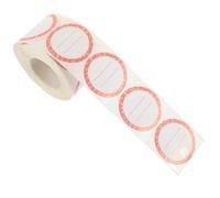 MAGICLULU 500 Sheets A Roll Label Stickers Portable Bottle Stickers 2 Inch Coated Paper Multi-Function Food Labels Keep Order Record Information Office Boxes Meat Packaging