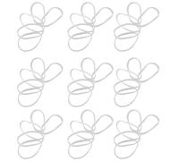 MAGICLULU 5000pcs High Elasticity Tpu Hair Rubber Bands for Women Thick and Wide Disposable Hair Ties Suitable for Daily Use and Sports Activities