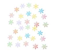 MAGICLULU 5000pcs White Snowflake Confetti Decorations for Christmas Winter Parties Biodegradable Snow Party Supplies for Wedding Birthday Holiday Table Decor
