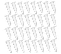 MAGICLULU 500pcs Centrifugal Laboratory Tubes with Caps Smooth Wall Plastic Test Tubes for Scientific Experiments Sample Storage Liquid Sealing Suitable for Hospitals and Office Supplies