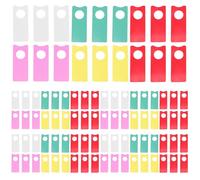 MAGICLULU 500pcs Garden Markers Plant Label Tags Plastic Multi-Color Hanging Pollination Tags for Gardening Nursery Use Decoration and Classification Functions