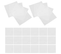 MAGICLULU 500pcs Weighing Paper Sheets Sample Weighing Paper Non-stick Non-absorbing White 10x10cm Laboratory Sample Transfer Disposable Tray