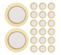 MAGICLULU 50Pcs 27Mm Piezoelectric Disc Buzzer Film Gasket Acoustic Pickup Transducer for Electronic Drum Trigger, Passive Piezo Discs Set for Musical Instrument Accessories