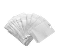 MAGICLULU 50pcs Beads Organizer Bags Compact Design Plastic Pouches round Binding Rings for Craft Supplies and Jewelry On-the-go Storage