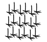 MAGICLULU 50pcs Black Crow Plastic Chicken Feet Accessories for Halloween Crow Decoration Craft