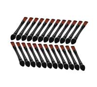 MAGICLULU 50pcs Double-ended Eyebrow Brush Angled Makeup Brush for Wild Brow Shaping Travel Makeup Applicator Tool Eyeshadow Application