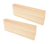 MAGICLULU 50pcs Garden Markers Wooden Arrow Plants Label for Fruit Trees and Potted Plants Khaki Wood Material Smooth Surface for Writing Convenient for Inserting The Soil Arrow Shape