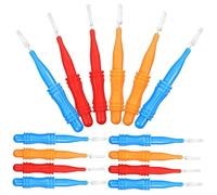 MAGICLULU 50Pcs Interdental Brushes Compact Cleaners for Between Teeth Flexible Design for Braces for Daily Use Family