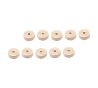 MAGICLULU 50pcs Natural Solid Wood Round Log Wheels DIY Crafts Accessories for Boys and Painting Writing and Wood Burning Projects with Smooth Texture