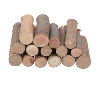 MAGICLULU 50pcs Natural Wooden Sticks for Decoration DIY Photo Props Handmade Branches 1-1.5cm Thick 5cm Long Crafting Supplies for Arts and Woodcraft Projects